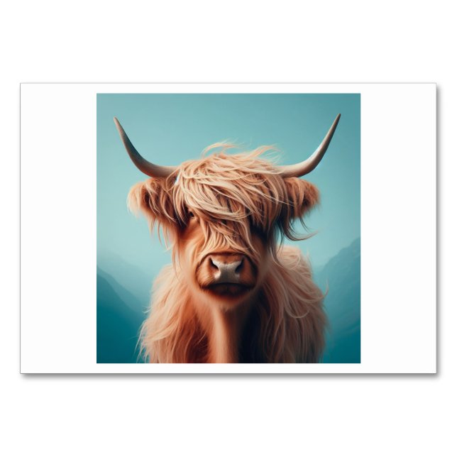 Cow (牛 / niú) - Chinese Flash Cards (Front)