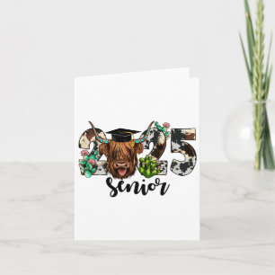 Cow 2025 Senior Cl Of 2025 Graduation 2025 Card