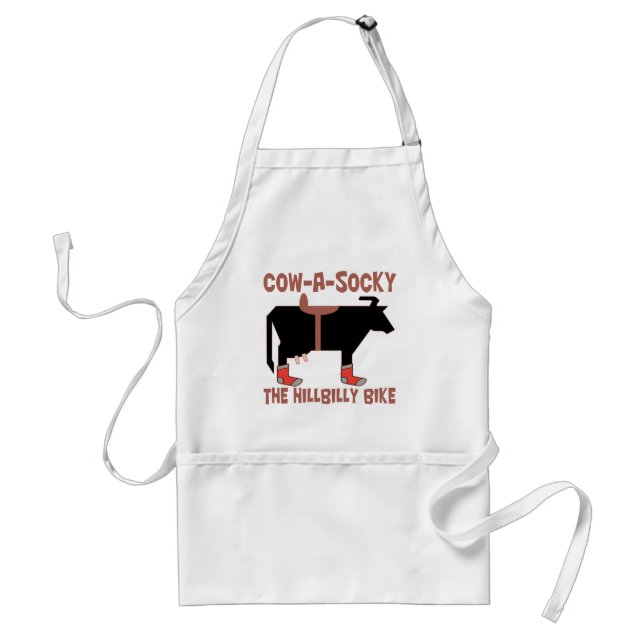 Cow A Socky Standard Apron (Front)