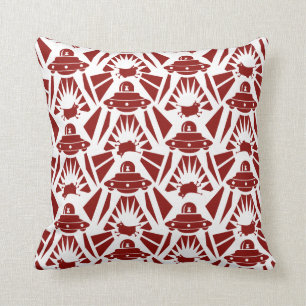 Cow abduction cushion