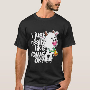 Cow Adorable Pet Goat Milk Livestock Farm Herd Bee T-Shirt