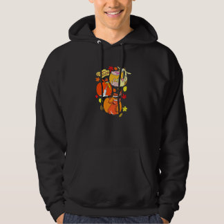 Cow And Chicken Halloween Pumpkin Group Poster   Hoodie