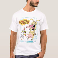 Cow and Chicken Laughing Graphic