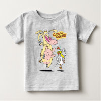 Cow and Chicken Running Graphic