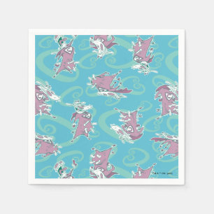 Cow and Chicken Super Cow Pattern Napkin
