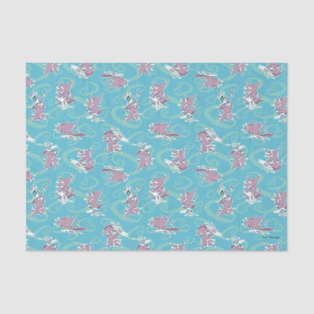 Cow and Chicken Super Cow Pattern Tissue Paper (Front)