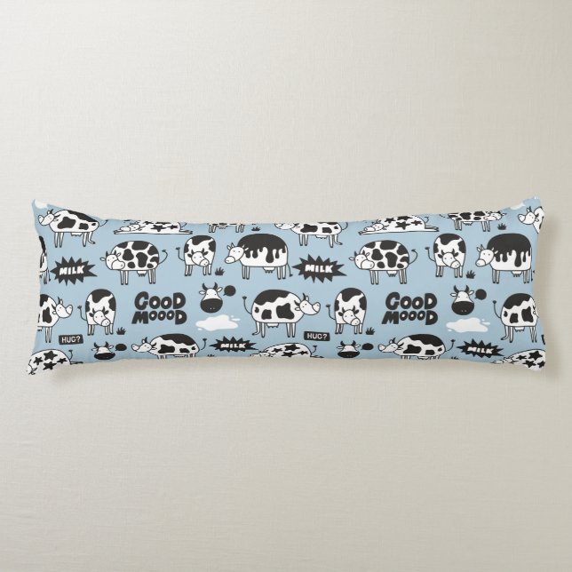 Cow and milk body cushion (Front)