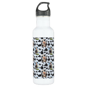 Cow Animal Pattern Design  710 Ml Water Bottle