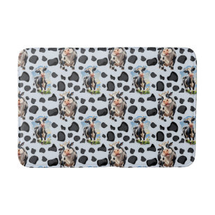 Cow Animal Pattern Design  Bath Mat