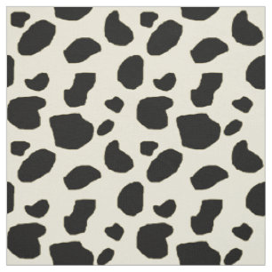 Cow Animal Skin Colour Pattern Design Fabric