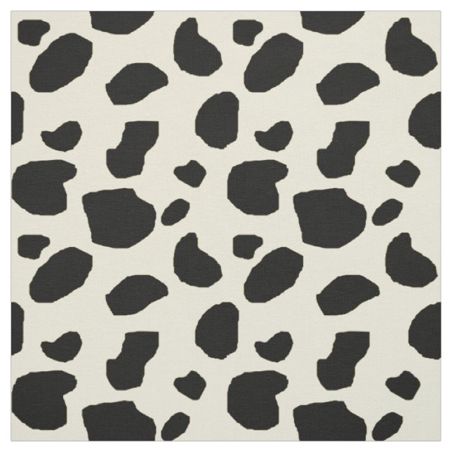 Cow Animal Skin Colour Pattern Design  Fabric (Swatch)