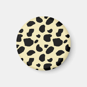 Cow Animal Skin Colour Pattern Design  Magnet