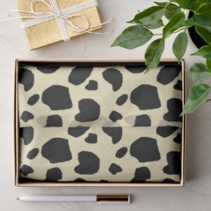 Cow Animal Skin Colour Pattern Design Tissue Paper