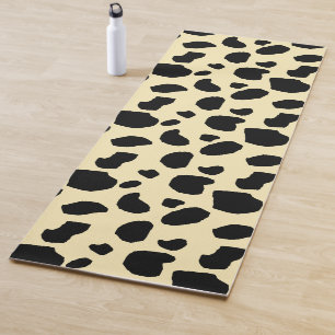 Cow Animal Skin Colour Pattern Design Yoga Mat