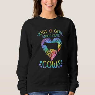 Cow Apparel Farmer Cows Lover for Women & Kids Pre Sweatshirt