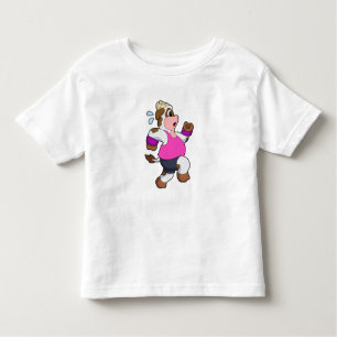 Cow at Running Toddler T-Shirt