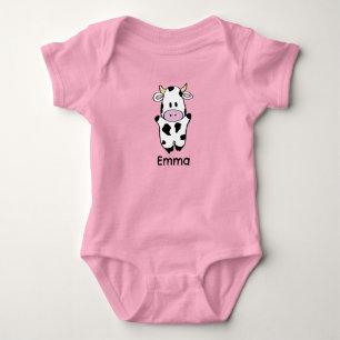 Cow Baby Bodysuit