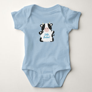 Cow Baby Shower Farm  Bodysuit