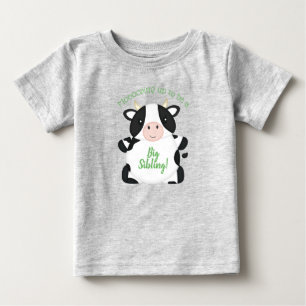 Cow Baby Shower Farm T-Shirt