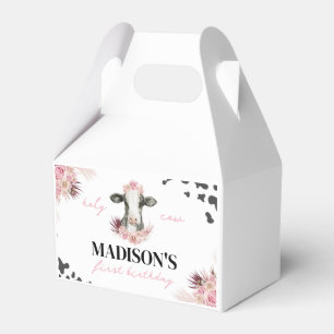 Cow Birthday Party Favour Box