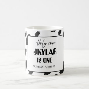 Cow Black White Spots Fur Coffee Mug