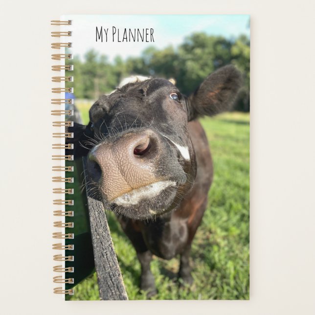 Cow "Boop" Planner (Front)