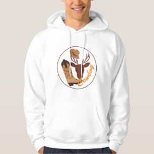 Cow boy hoodie