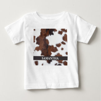 Cow  Brown Baby Baby T-Shirt