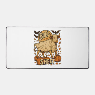 Cow Bull Sheet Halloween Desk Mat