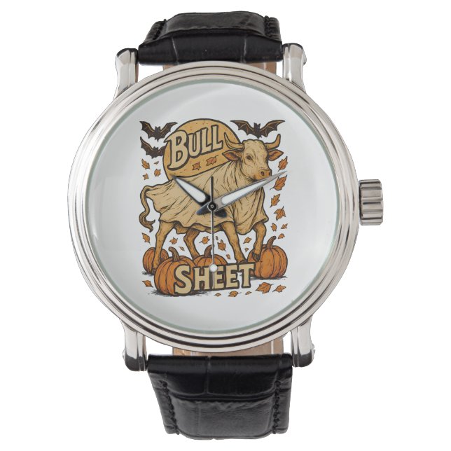 Cow Bull Sheet Halloween Watch (Front)
