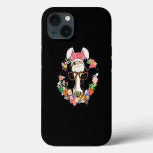 Cow Bunny Ears Happy Easter Farming Farmer iPhone 13 Case