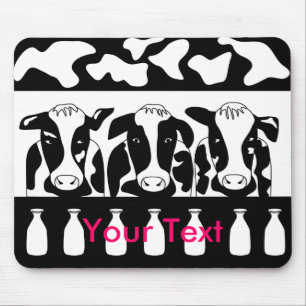 Cow Business Mouse Pad