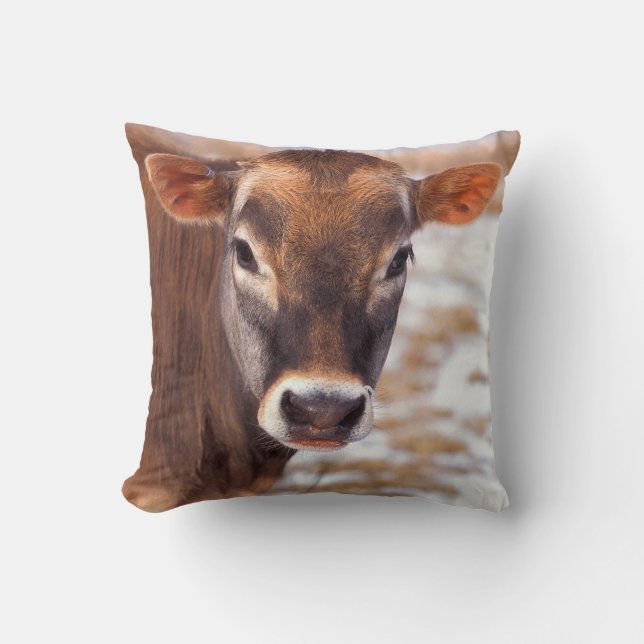 Cow Calf Face Cushion (Front)