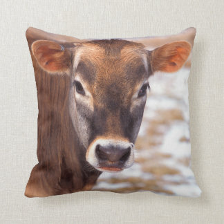 Cow Calf Face Cushion