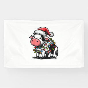 Cow Christmas Costume For Kids  Banner