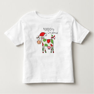 Cow Christmas Cute Kids Toddler T-Shirt