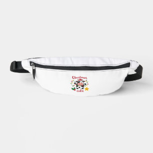 Cow Christmas Cutie Cows Christmas T-Shirt (6) Bum Bags