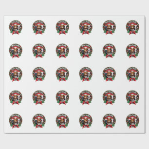 Cow Christmas Dear Santa I Just Want Cows Funny Br Wrapping Paper