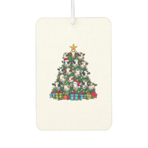 Cow Christmas Tree Funny Cow Xmas Car Air Freshener