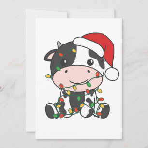 Cow Christmas Winter Animals Holiday Cows