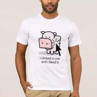 Cow Clicker (light) T-Shirt