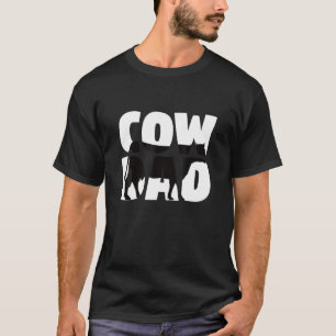 Cow Cow Dad Zoo Keeper Animal Father Cow T-Shirt