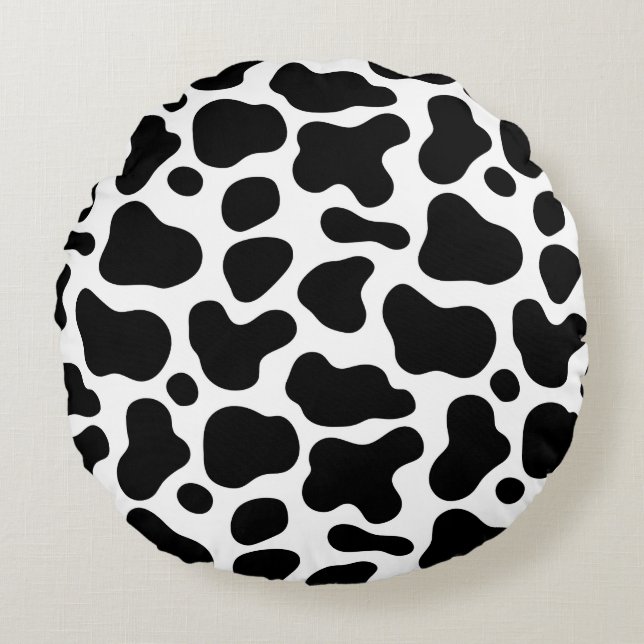 Cow Cow  Round Cushion (Front)