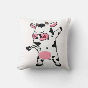 Cow Dabbing Farmer Dab Dance Cushion