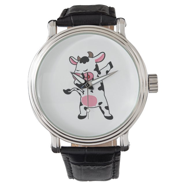 Cow Dabbing Farmer Dab Dance Watch (Front)