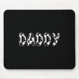 Cow Daddy Birthday Family Matching Fathers Day Boy Mouse Pad