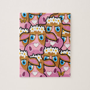 Cow Decorative Jigsaw Puzzle