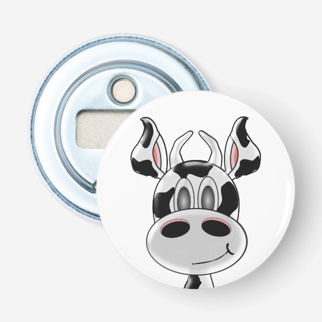 Cow Design Bottle Opener (Front)