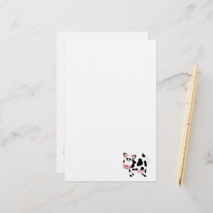 Cow Design Stationery