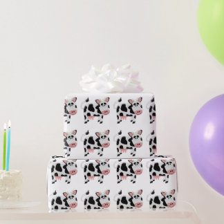 Cow Design Wrapping Paper